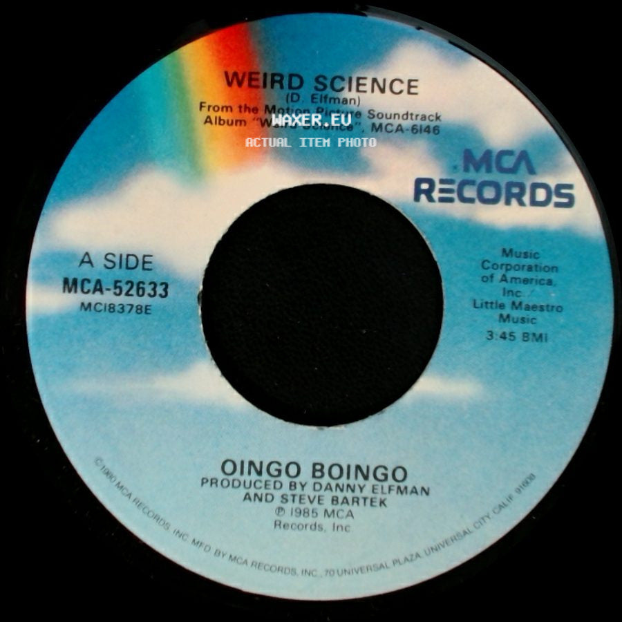 Oingo Boingo / Ira And The Geeks - Weird Science / Weird Mama side A