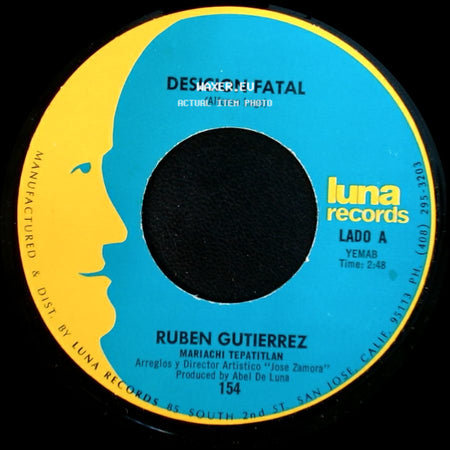 Ruben Gutierrez - Desicion Fatal / Uruapan side A
