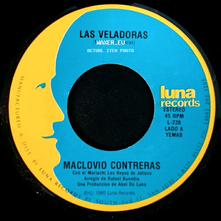 Maclovio Contreras - Las Veladoras / Anoranza side A