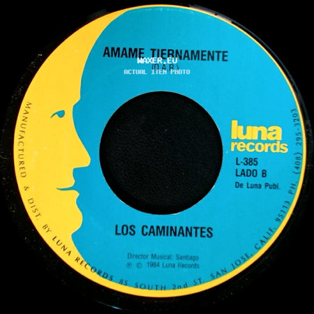 Los Caminantes - Tuyo Sere / Amame Tiernamente side B