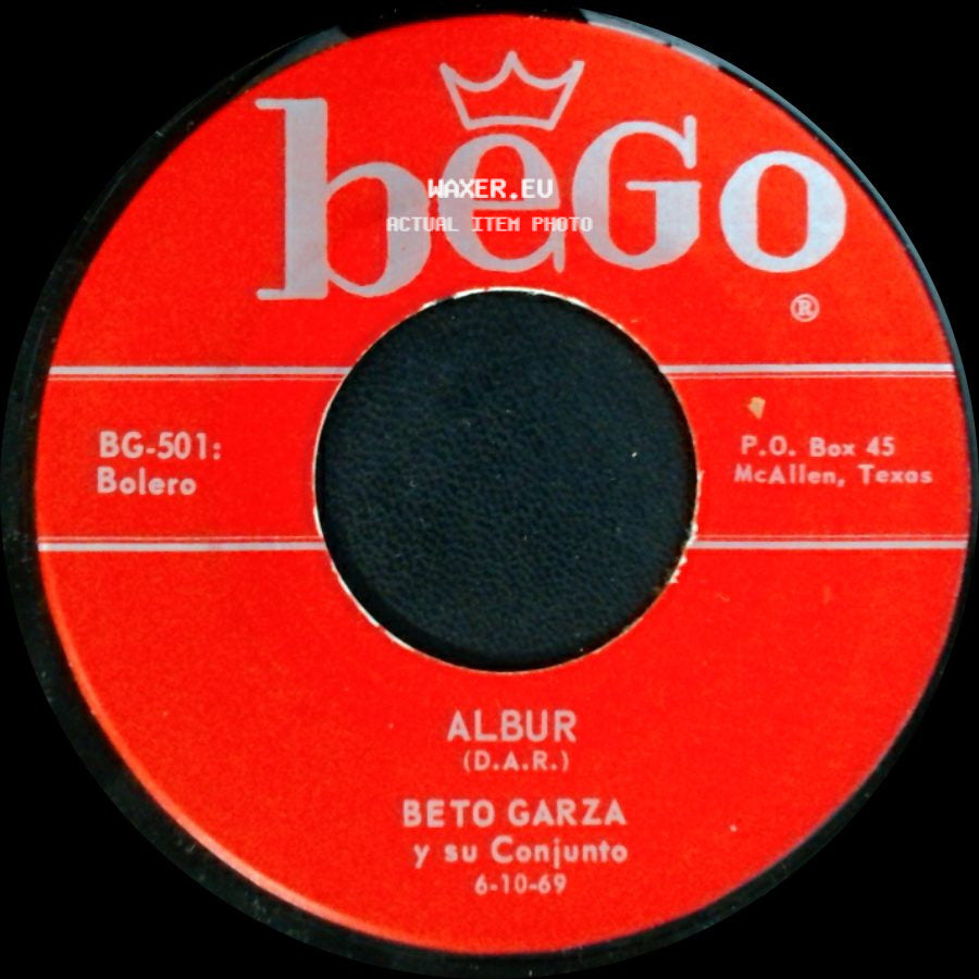Beto Garza Y Su Conjunto - Ojitos Pajaritos / Albur side B