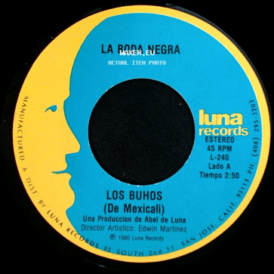 Los Buhos - La Boda Negra / Vive Feliz side A