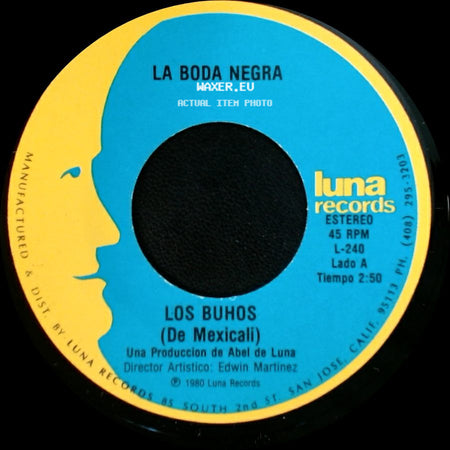 Los Buhos - La Boda Negra / Vive Feliz side A