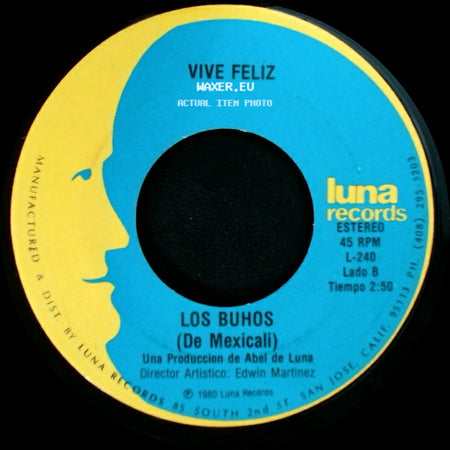 Los Buhos - La Boda Negra / Vive Feliz side B