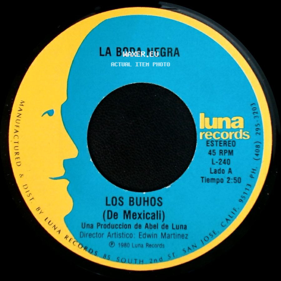 Los Buhos / Los Buhos (De Mexicali) - La Boda Negra / Vive Feliz side A