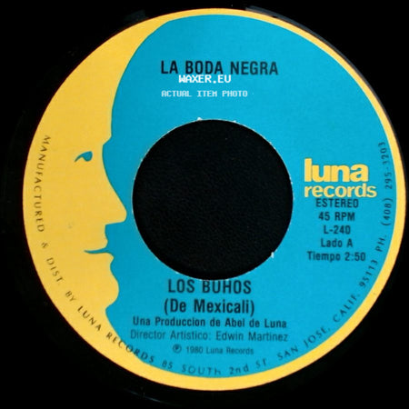Los Buhos - La Boda Negra / Vive Feliz side A