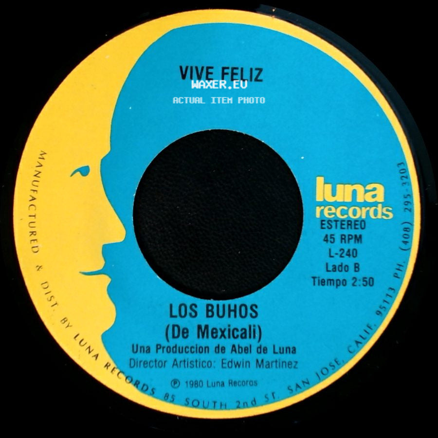 Los Buhos - La Boda Negra / Vive Feliz side B