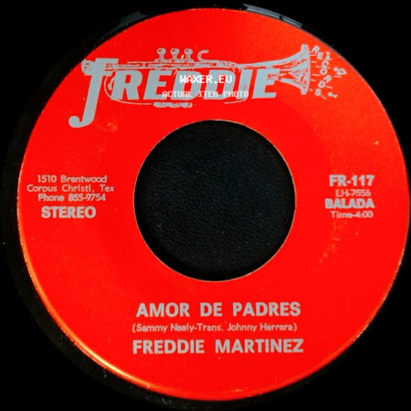 Freddie Martinez - El Caminante / Amor De Padres side B