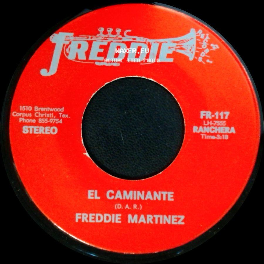 Freddie Martinez - Amor De Padres / El Caminante side B