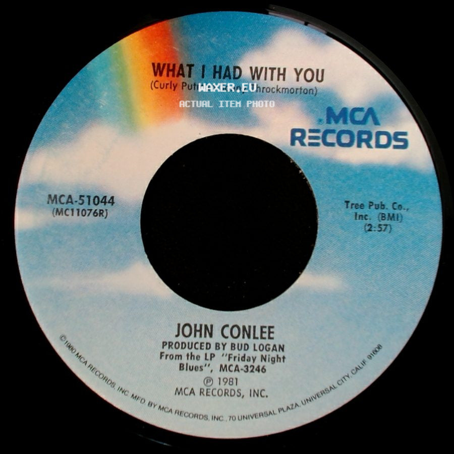 John Conlee - What I Had With You / We Belong In Love Tonight side A