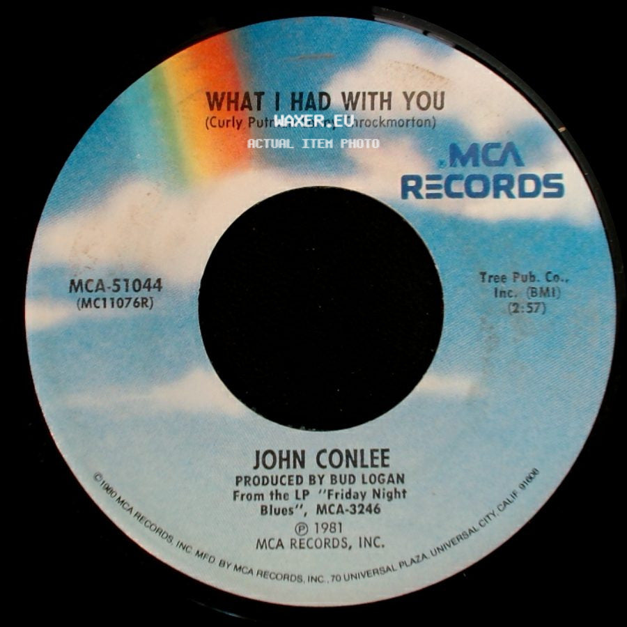 John Conlee - What I Had With You / We Belong In Love Tonight side A
