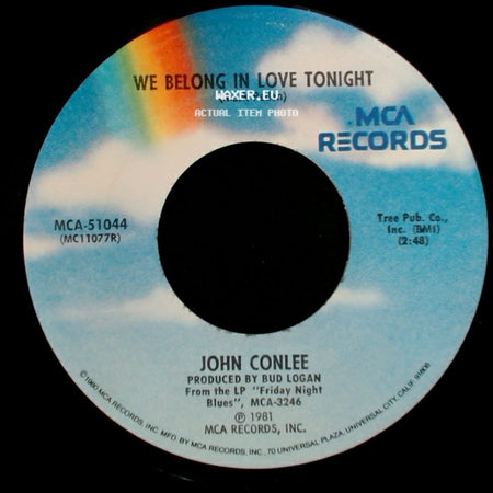 John Conlee - What I Had With You / We Belong In Love Tonight side B