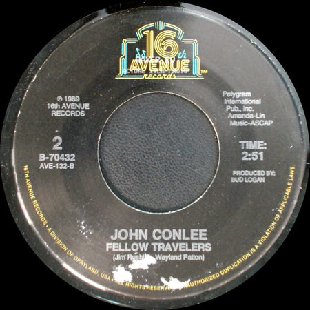 John Conlee - Hopelessly Yours / Fellow Travelers side B