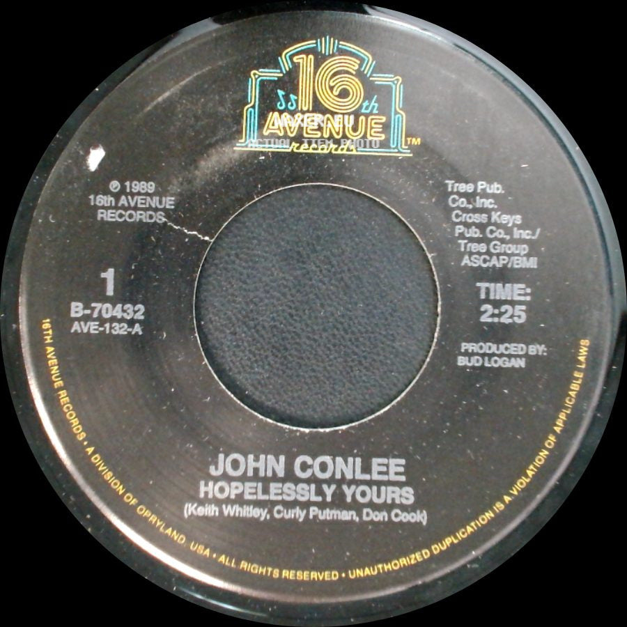 John Conlee - Hopelessly Yours / Fellow Travelers side A