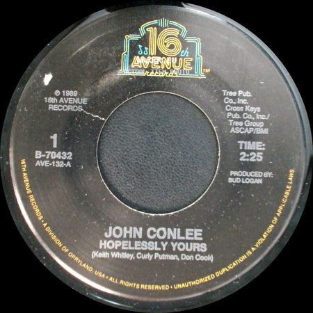 John Conlee - Hopelessly Yours / Fellow Travelers side A