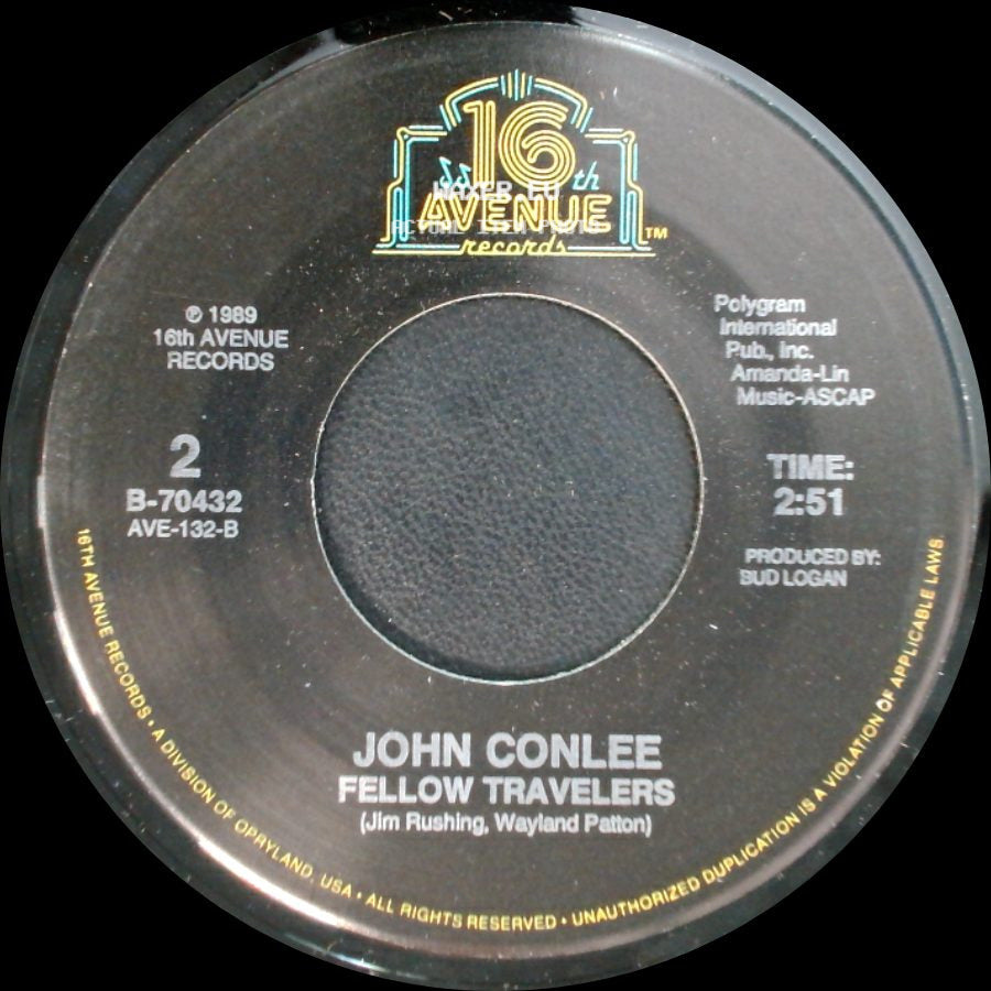 John Conlee - Hopelessly Yours / Fellow Travelers side B