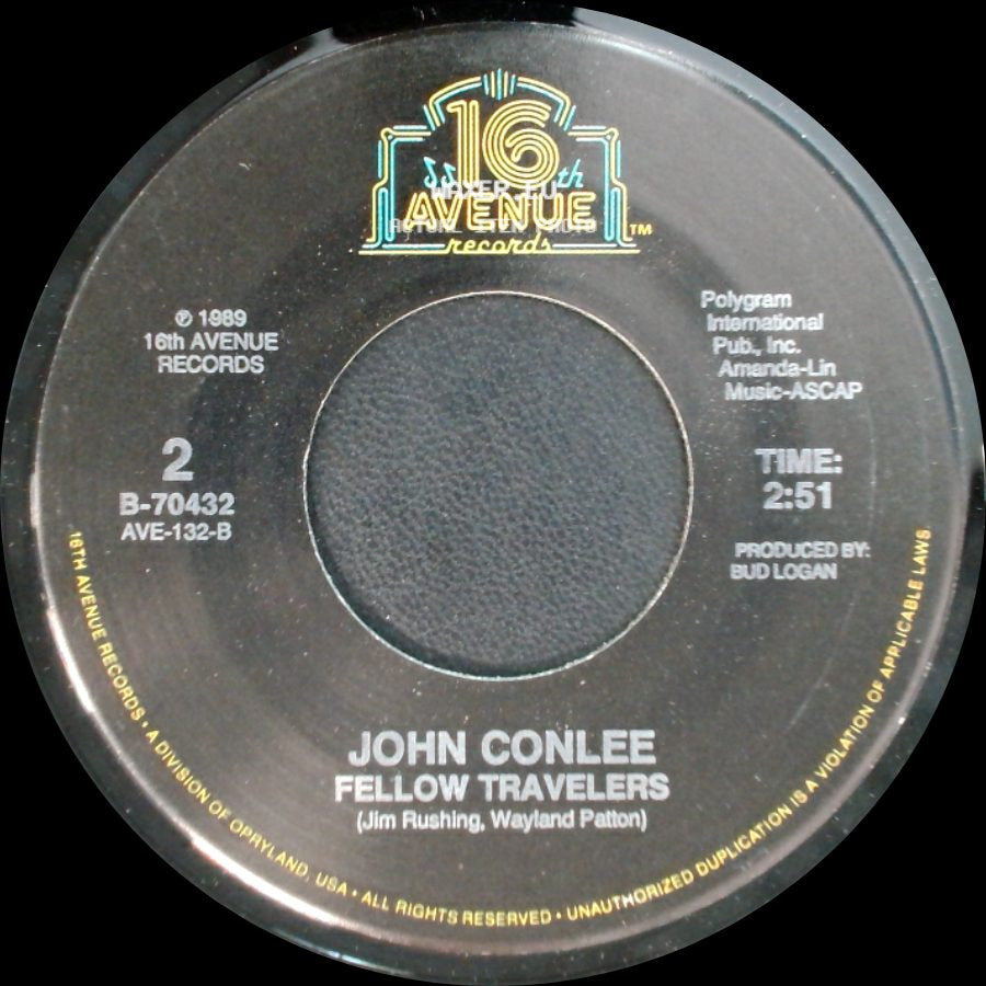 John Conlee - Hopelessly Yours / Fellow Travelers side B