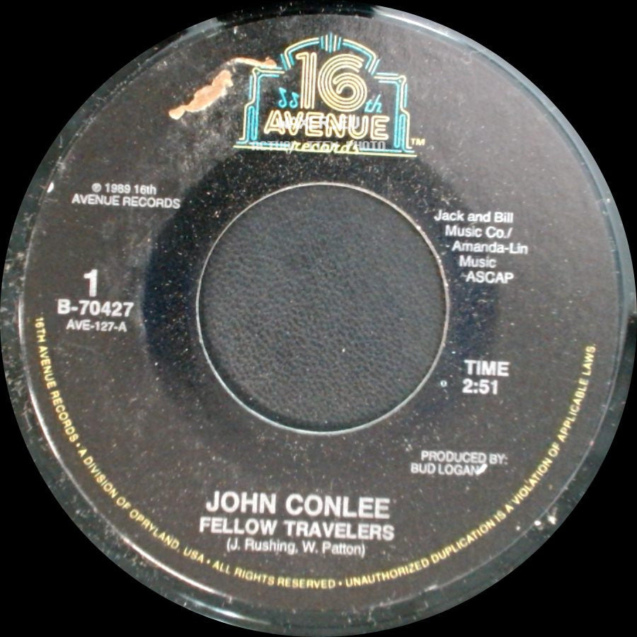 John Conlee - Fellow Travelers / Knowin' You Were Leavin' side A