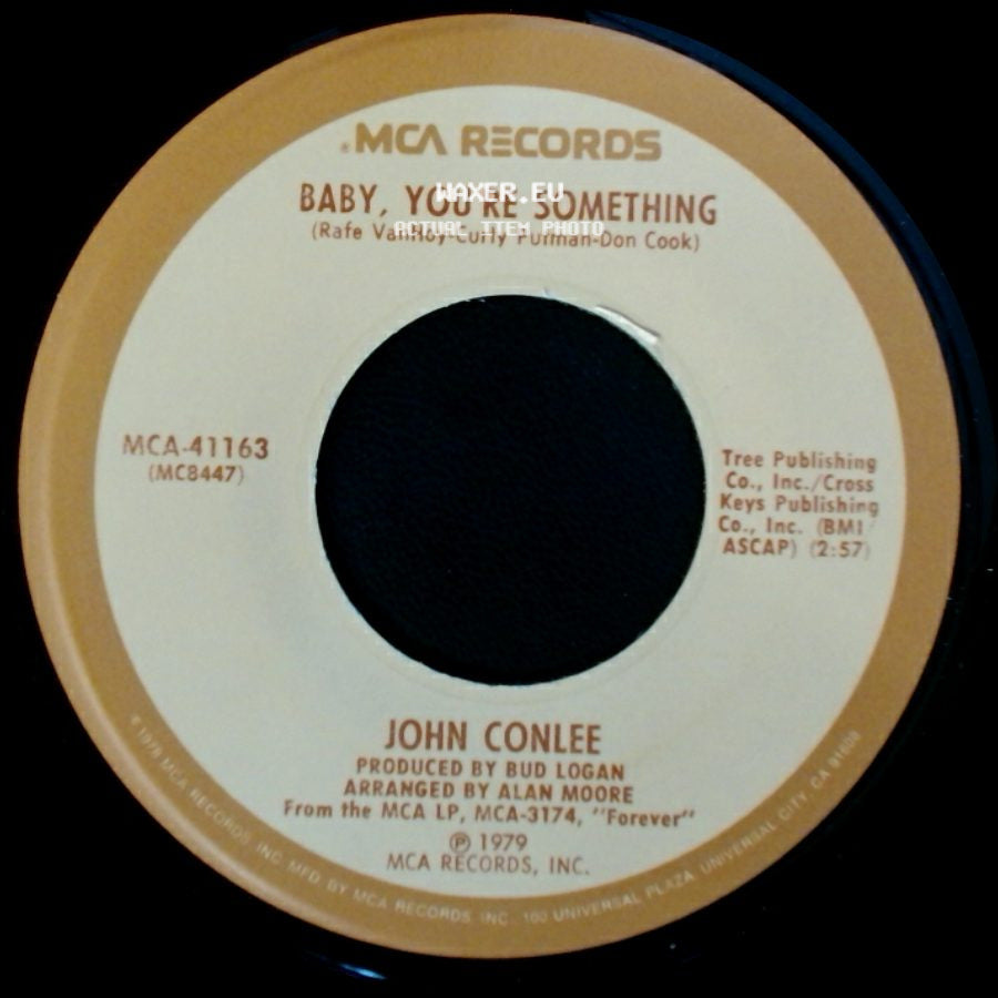 John Conlee - The In Crowd / Baby, You're Something side B