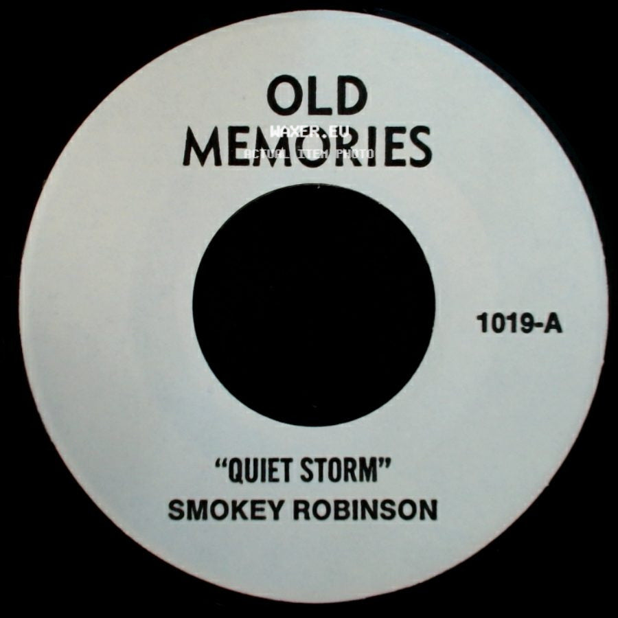 Stevie Wonder / Smokey Robinson - Ribbon In The Sky / Quiet Storm side B