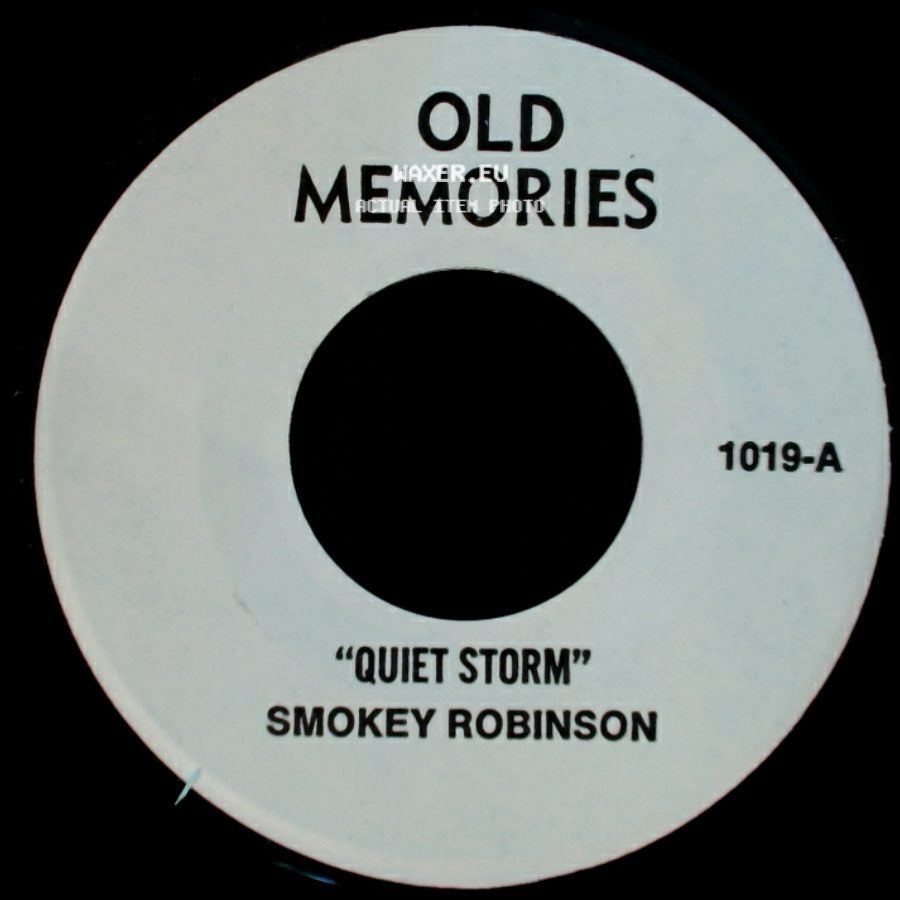 Smokey Robinson / Stevie Wonder - Quiet Storm / Ribbon In The Sky side A