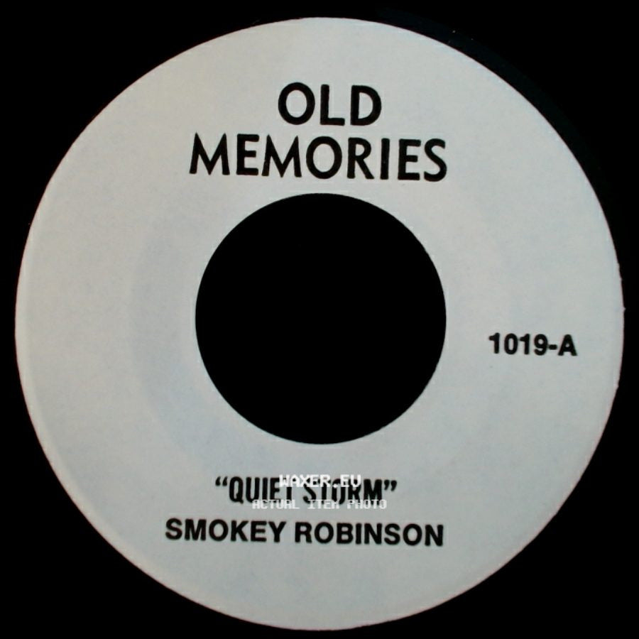 Smokey Robinson / Stevie Wonder - Quiet Storm / Ribbon In The Sky side A