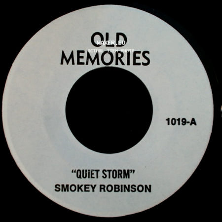 Smokey Robinson / Stevie Wonder - Quiet Storm / Ribbon In The Sky side A