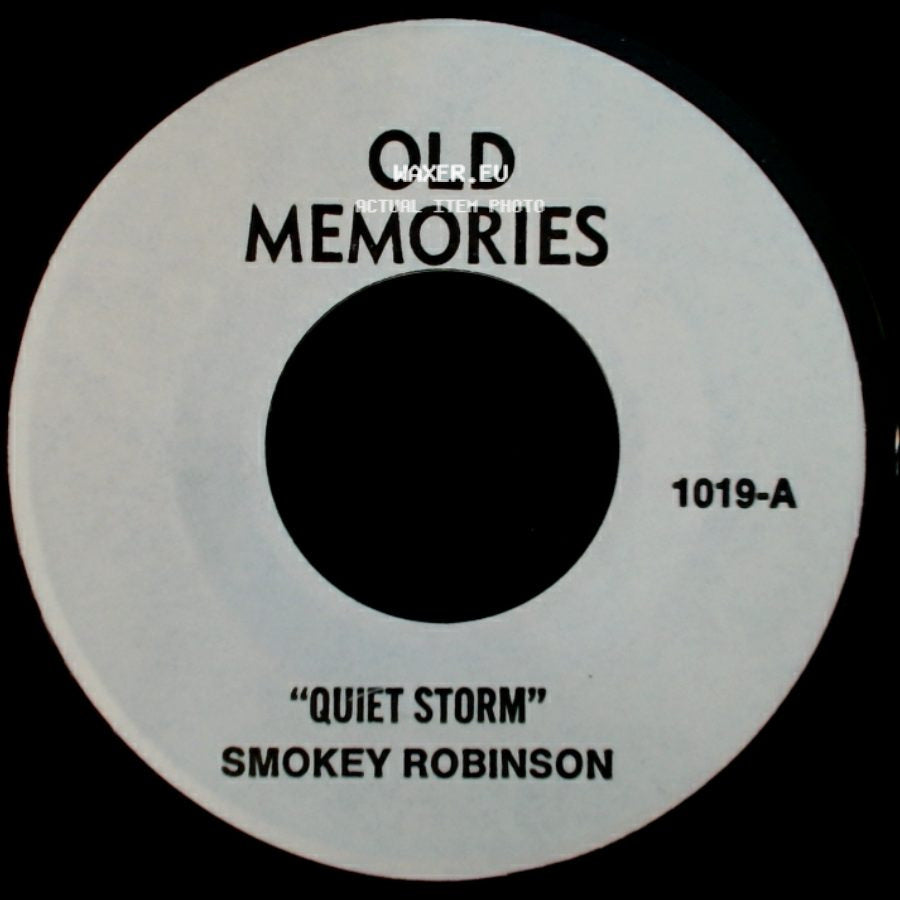 Smokey Robinson / Stevie Wonder - Quiet Storm / Ribbon In The Sky side A