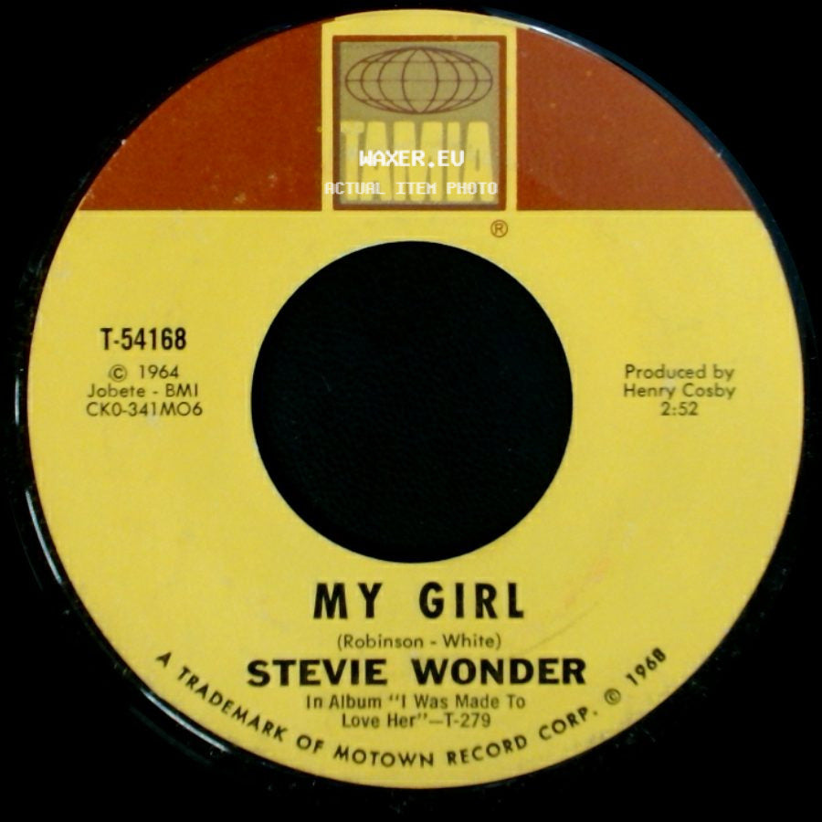 Stevie Wonder - My Girl / You Met Your Match side A