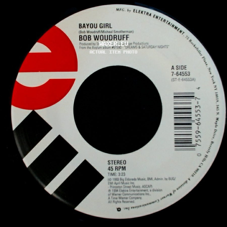 Bob Woudruff - Bayou Girl / Poisoned At The Well side A