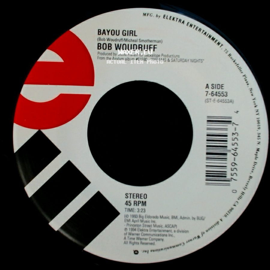 Bob Woudruff / Bob Woodruff - Bayou Girl / Poisoned At The Well side A