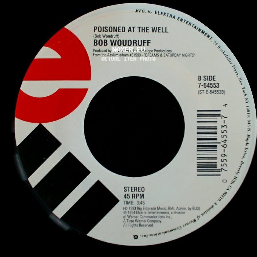 Bob Woudruff / Bob Woodruff - Bayou Girl / Poisoned At The Well side B