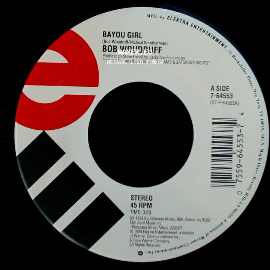 Bob Woudruff - Bayou Girl / Poisoned At The Well side A