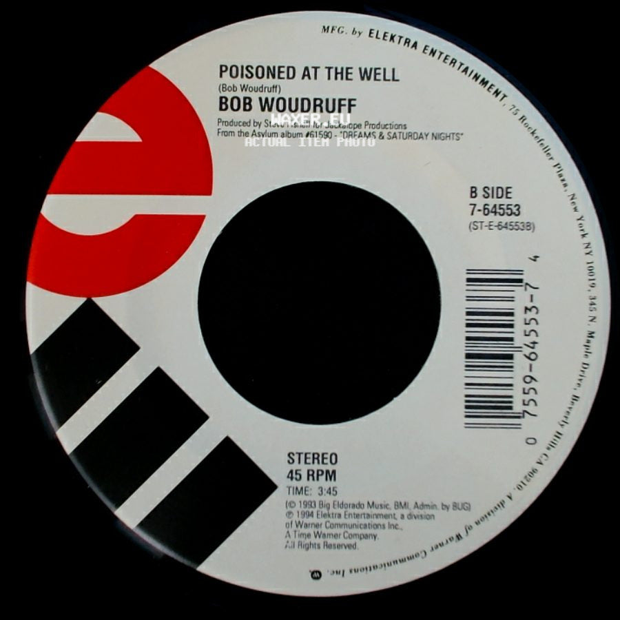 Bob Woudruff - Bayou Girl / Poisoned At The Well side B