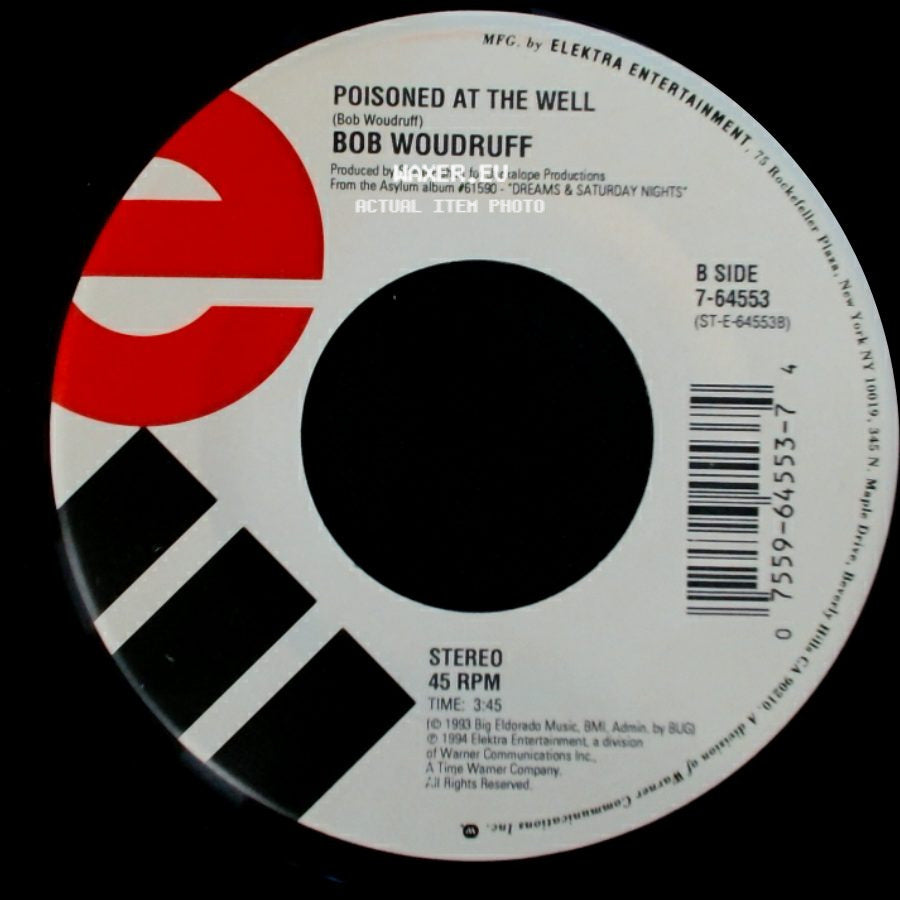Bob Woudruff - Bayou Girl / Poisoned At The Well side B
