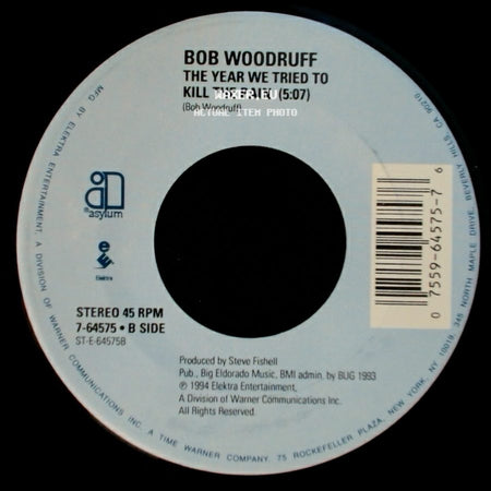Bob Woodruff - Hard Liquor, Cold Women, Warm Beer (2:40) / The Year We Tried To Kill The Pain side B