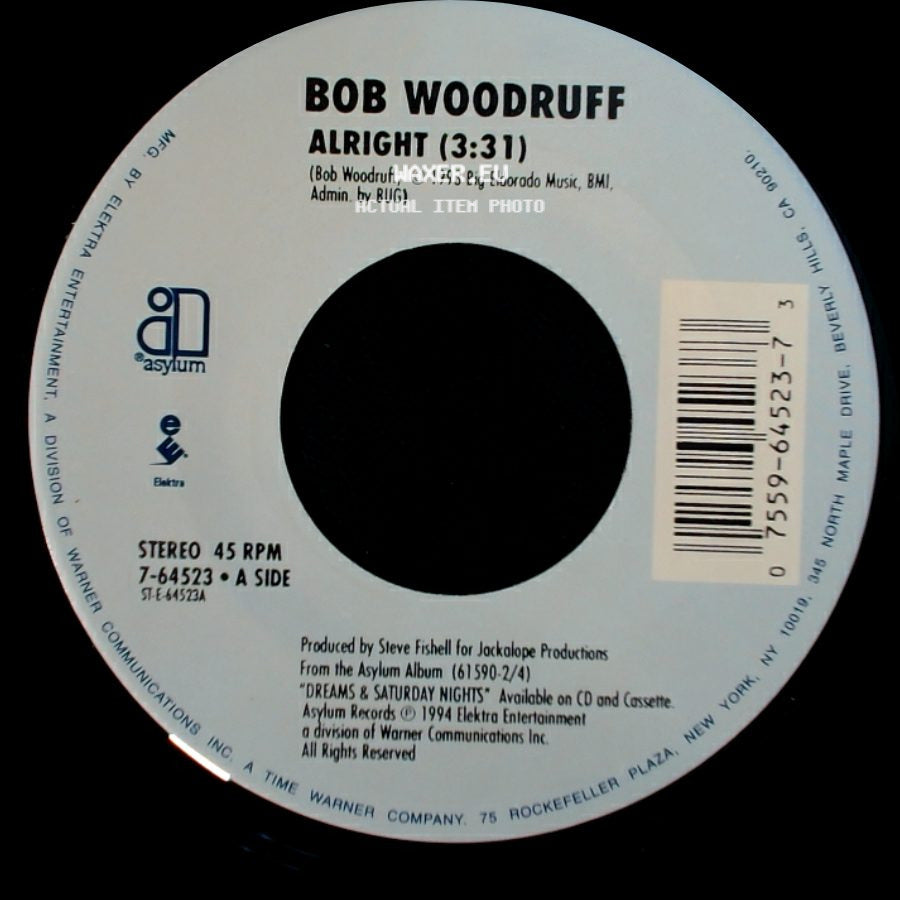 Bob Woodruff - Alright (3:31) / Caroline (3:17) side A