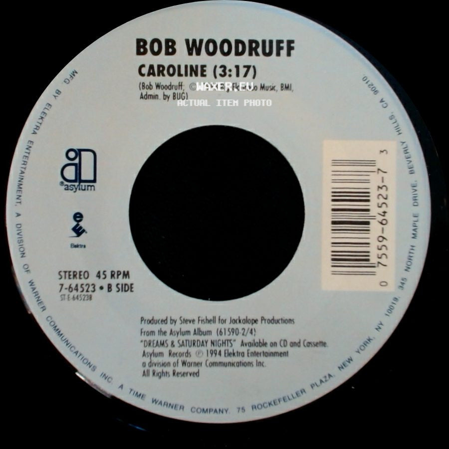 Bob Woodruff - Alright (3:31) / Caroline (3:17) side B