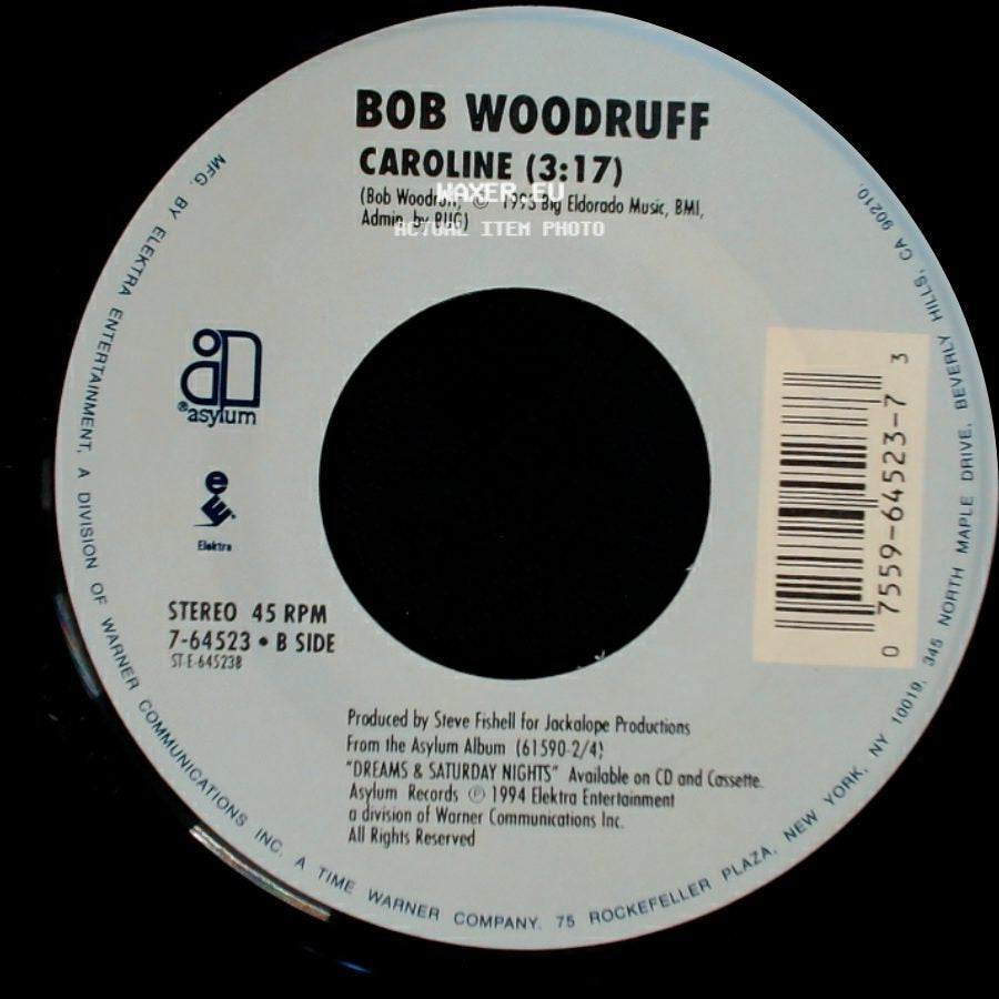 Bob Woodruff - Alright (3:31) / Caroline (3:17) side B