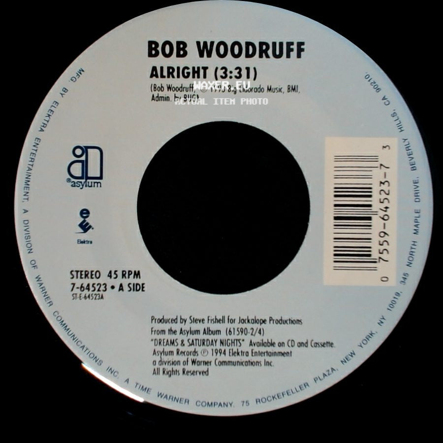Bob Woodruff - Alright (3:31) / Caroline (3:17) side A