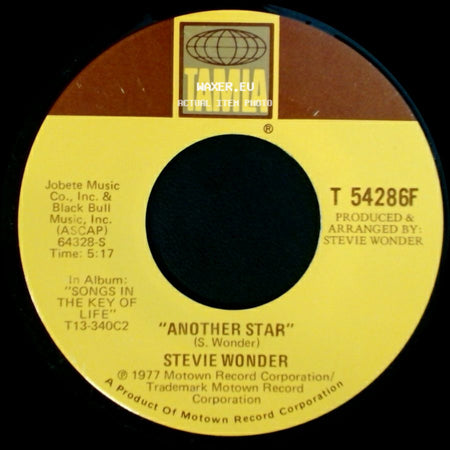 Stevie Wonder - Another Star / Creepin' side A