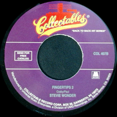 Stevie Wonder - Fingertips / Fingertips 2 side B