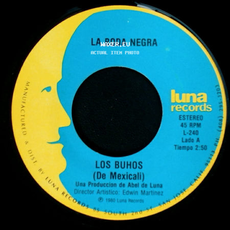 Los Buhos - La Boda Negra / Vive Feliz side A