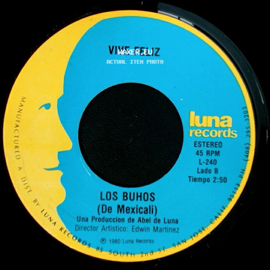 Los Buhos - La Boda Negra / Vive Feliz side B