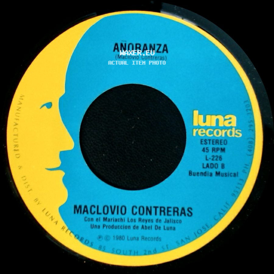 Maclovio Contreras - Las Veladoras / Anoranza side B