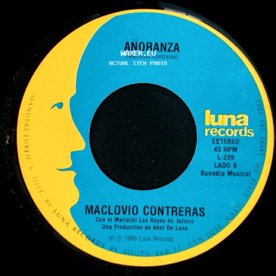 Maclovio Contreras - Las Veladoras / Anoranza side B