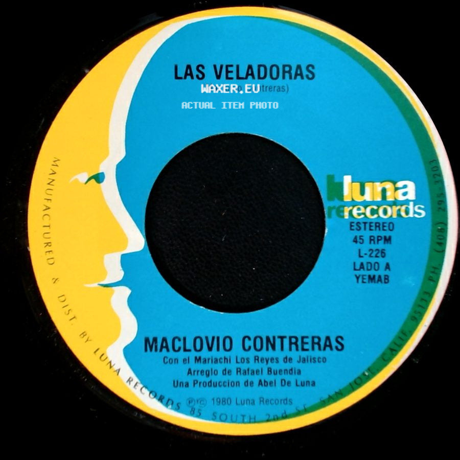 Maclovio Contreras - Las Veladoras / Anoranza side A