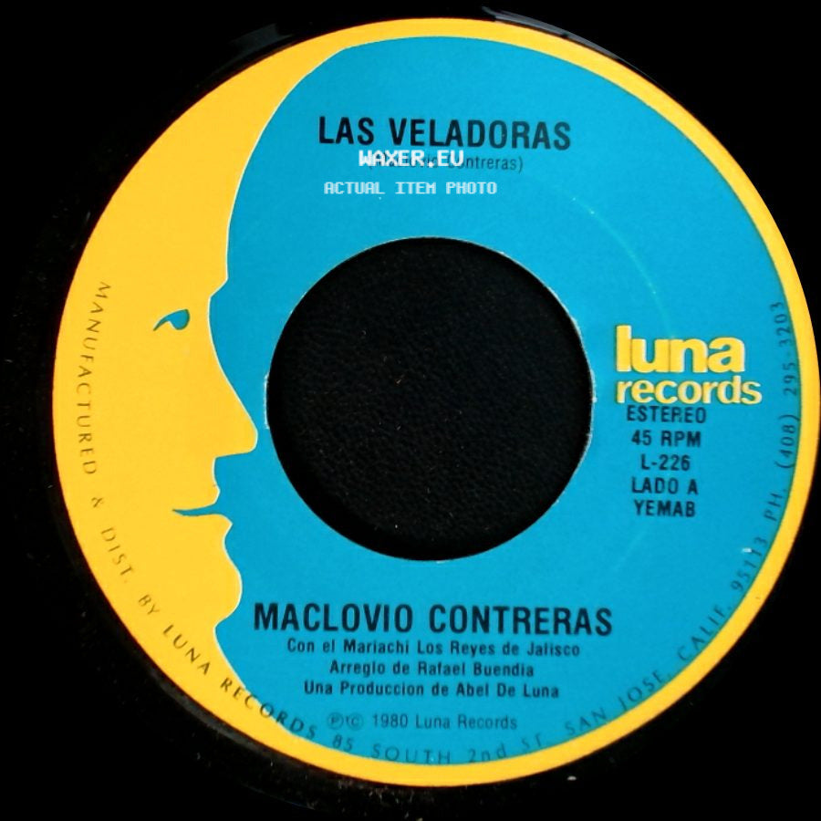 Maclovio Contreras - Las Veladoras / Añoranza side A
