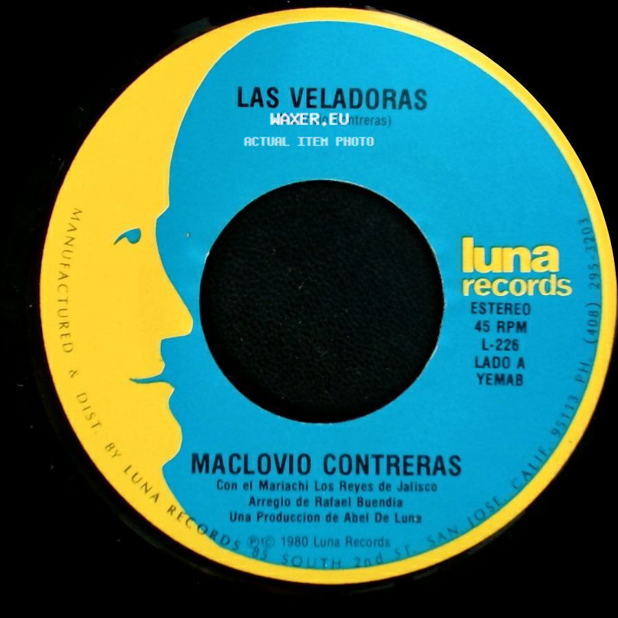 Maclovio Contreras - Las Veladoras / Anoranza side A