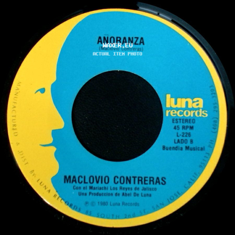 Maclovio Contreras - Las Veladoras / Anoranza side B